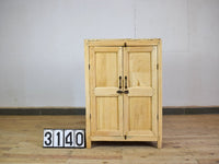 Vintage Rustic Bleached Kitchen Bathroom Cupboard Cabinet Storage