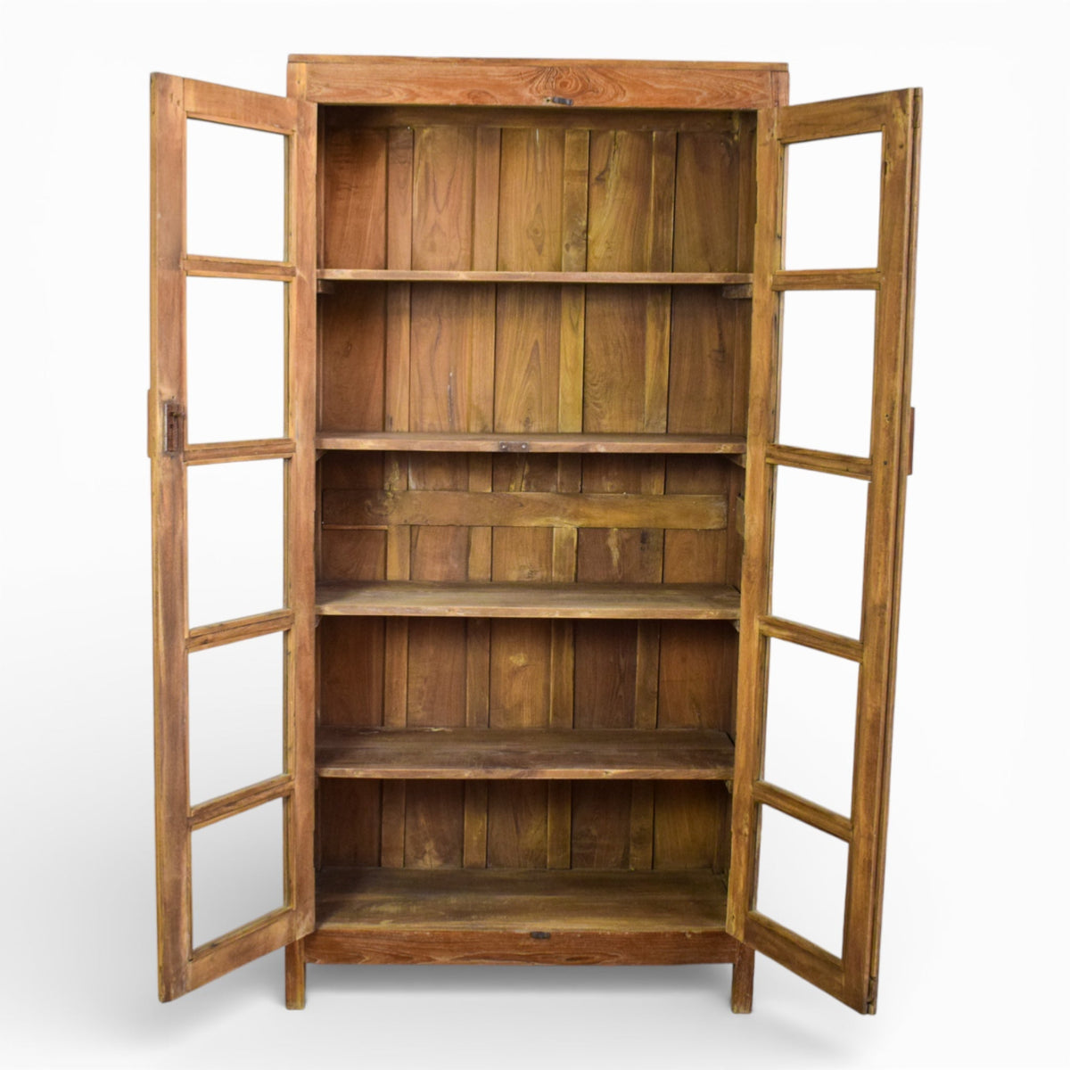 Vintage Wooden Rustic Cupboard Cabinet