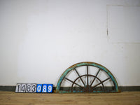 Vintage Wooden Fanlight Window Frame
