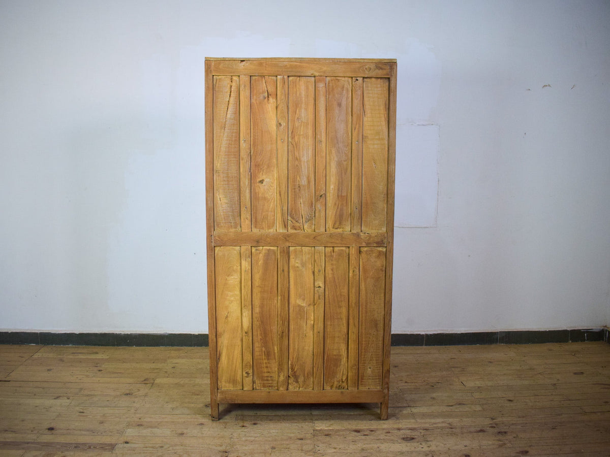 Vintage Wooden Rustic Cupboard Cabinet