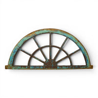 Vintage Wooden Fanlight Window Frame