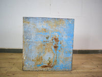 Vintage Worn Painted Rustic Cupboard Cabinet