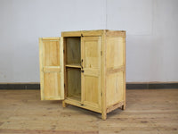 Vintage Rustic Bleached Kitchen Bathroom Cupboard Cabinet Storage