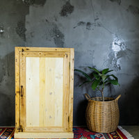 Vintage Bleached Rustic Cupboard Cabinet