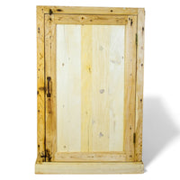 Vintage Bleached Rustic Cupboard Cabinet