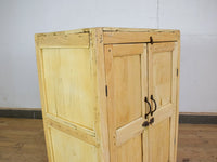 Vintage Rustic Bleached Kitchen Bathroom Cupboard Cabinet Storage