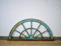 Vintage Wooden Fanlight Window Frame
