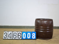 Vintage Metal Dolly Tub Planter