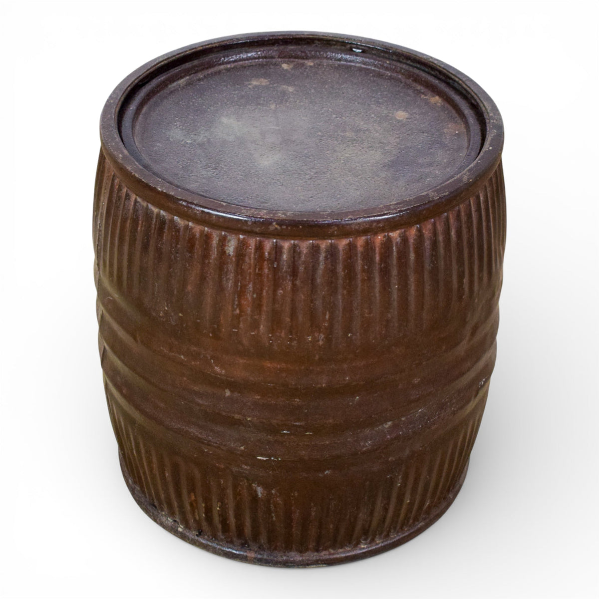 Vintage Metal Dolly Tub Planter