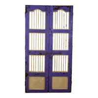 Pair of Antique Vintage Indian Doors Shutters