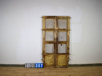 Pair of Antique Vintage Indian Doors Shutters