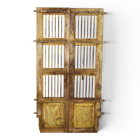 Pair of Antique Vintage Indian Doors Shutters