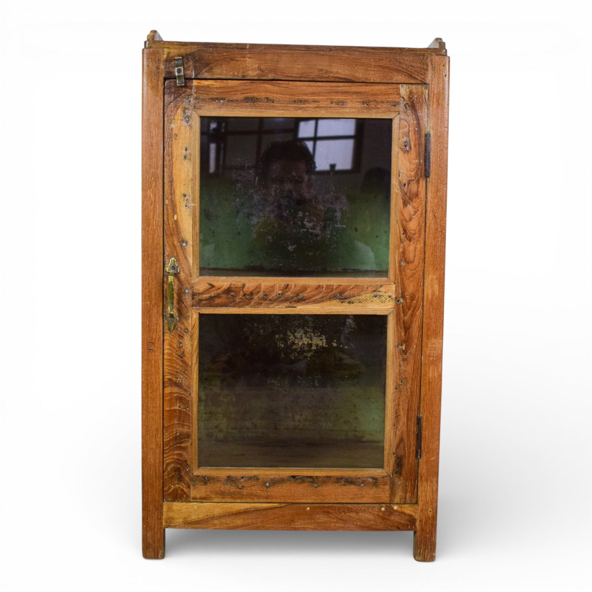 Small Vintage Rustic Cupboard Cabinet