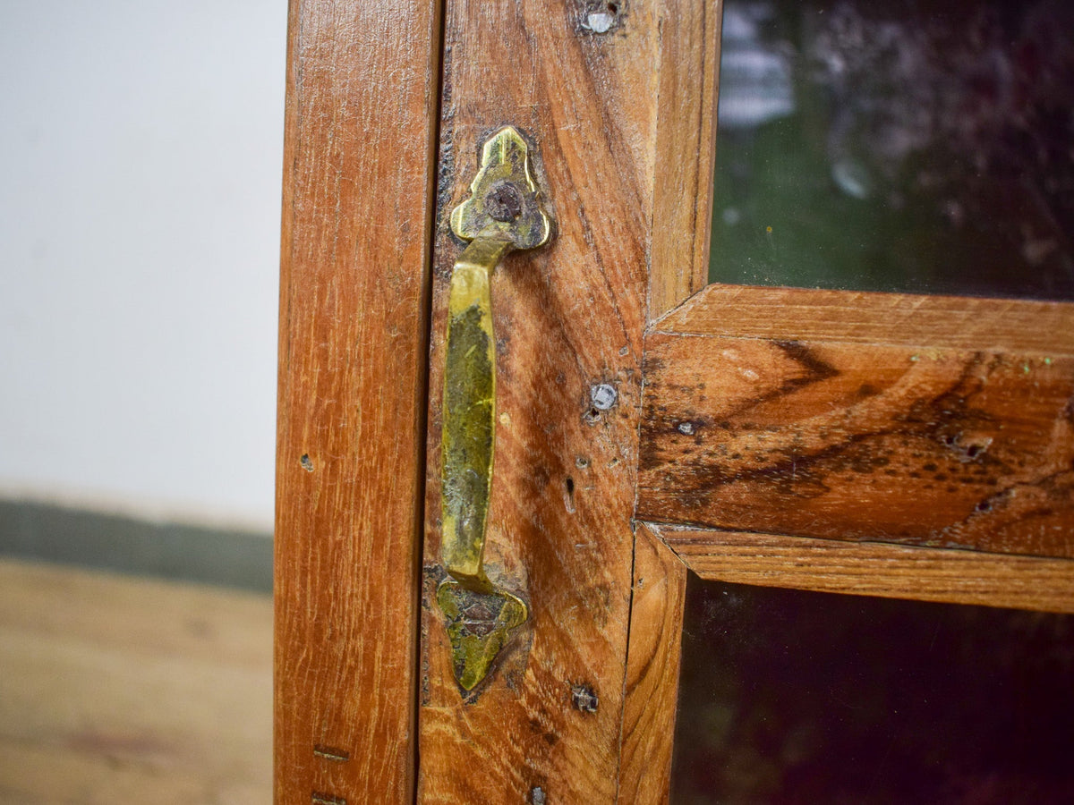 Small Vintage Rustic Cupboard Cabinet