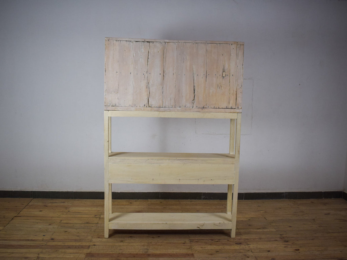 Vintage Rustic Reclaimed Wooden Sideboard Cupboard Dresser