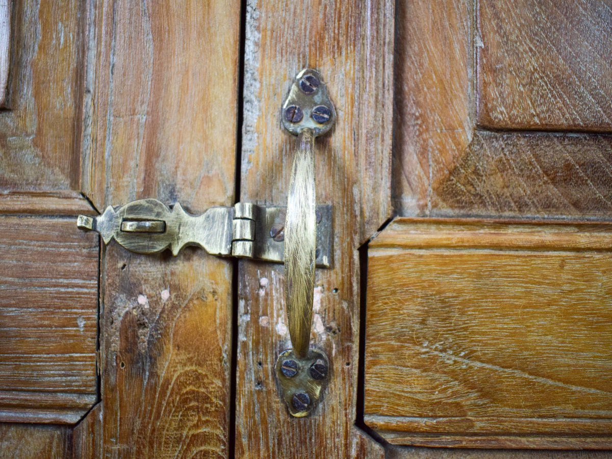 Vintage Rustic Wooden Cupboard Cabinet