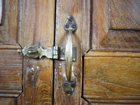 Vintage Rustic Wooden Cupboard Cabinet