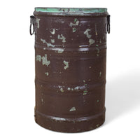 Vintage Rustic Metal Planter