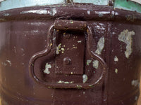 Vintage Rustic Metal Planter
