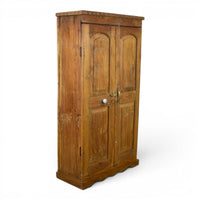 Vintage Rustic Wooden Cupboard Cabinet