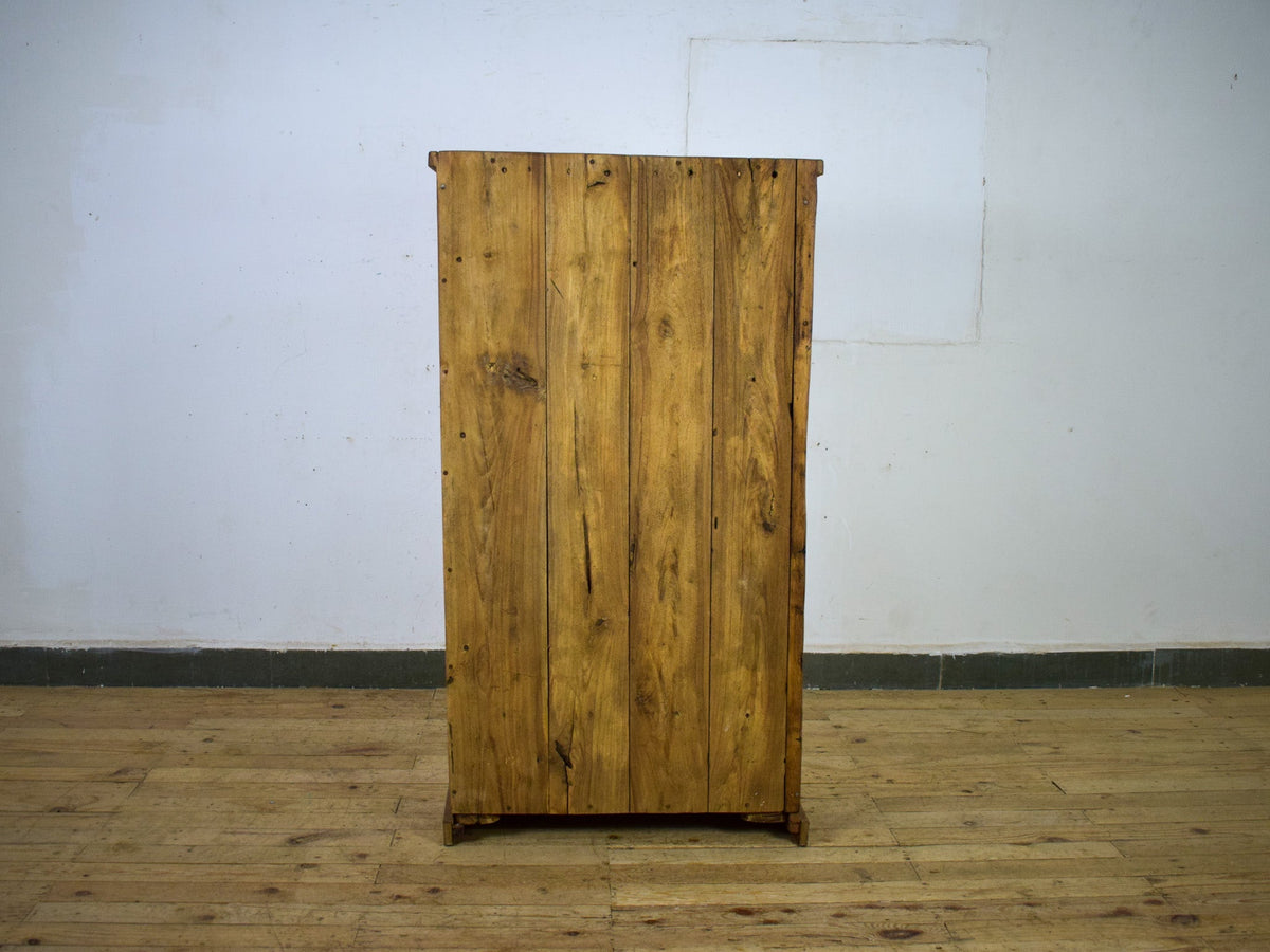 Vintage Rustic Wooden Cupboard Cabinet