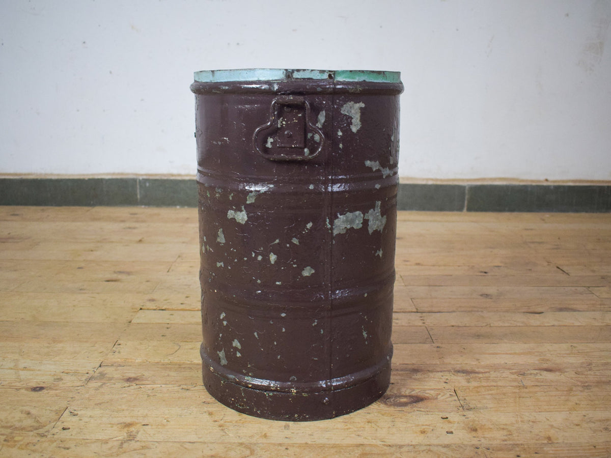 Vintage Rustic Metal Planter