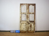 Pair of Antique Vintage Indian Doors Shutters