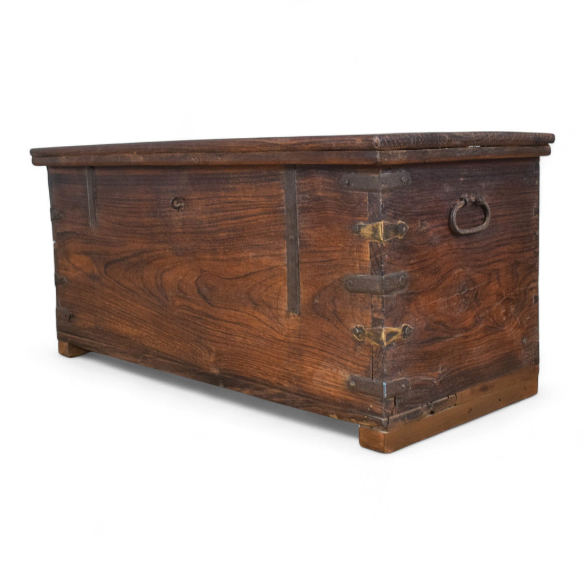 Vintage Teak Wooden Chest Box Coffee Table