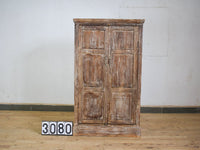 Vintage Rustic Wooden Cupboard Cabinet Storage