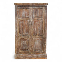 Vintage Rustic Wooden Cupboard Cabinet Storage