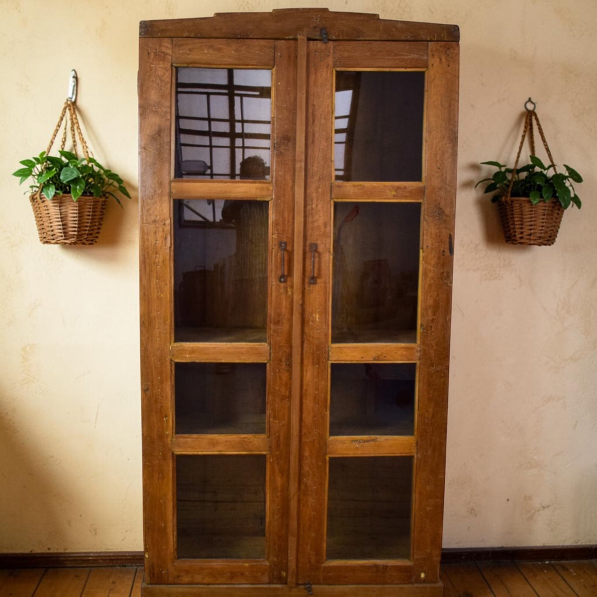 Vintage Wooden Cupboard Cabinet