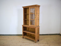 Vintage Rustic Wooden Shelving Cupboard Cabinet Dresser