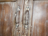 Vintage Rustic Wooden Cupboard Cabinet Storage