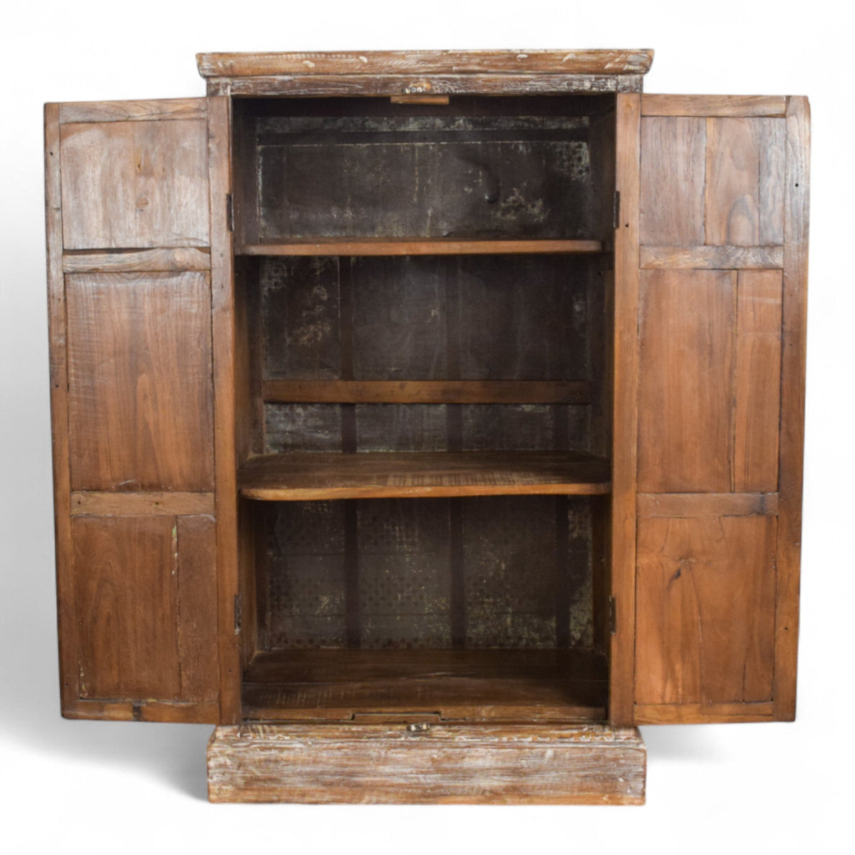 Vintage Rustic Wooden Cupboard Cabinet Storage
