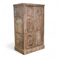 Vintage Rustic Wooden Cupboard Cabinet Storage