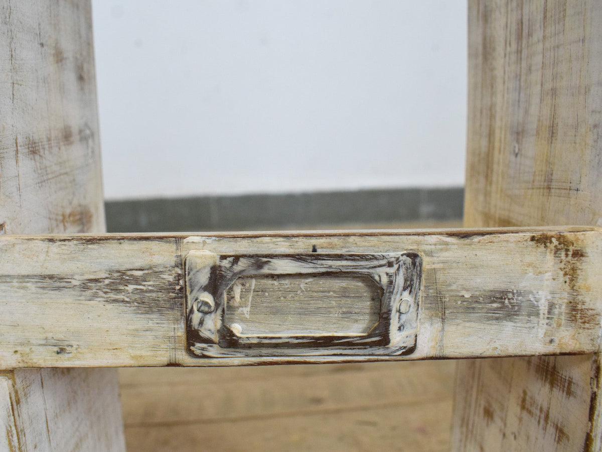 Vintage Reclaimed Wooden Pigeon Hole Wall Kitchen Display Shelves