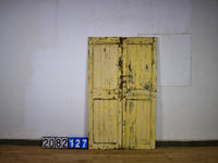 Pair of Antique Vintage Indian Doors Shutters