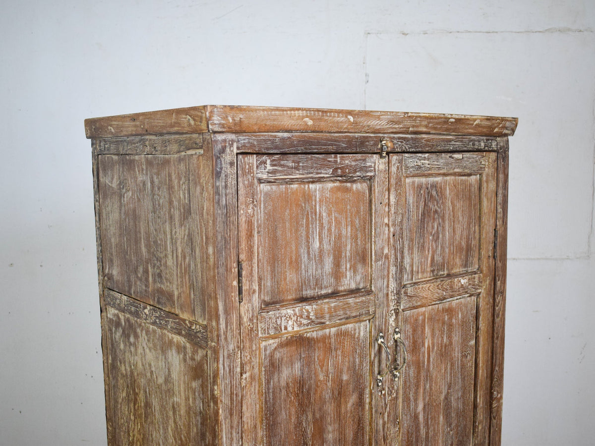 Vintage Rustic Wooden Cupboard Cabinet Storage