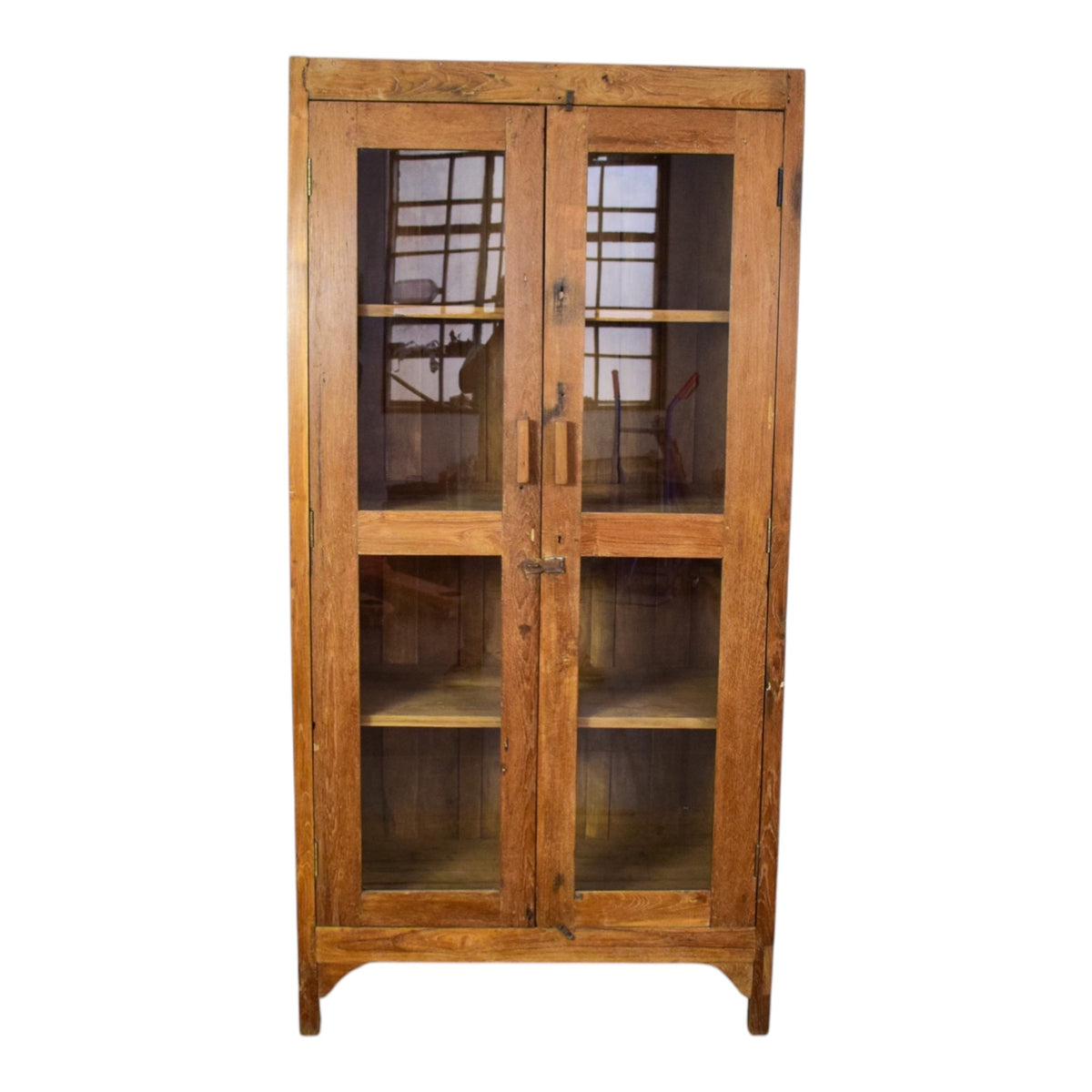 Vintage Wooden Rustic Cupboard Cabinet