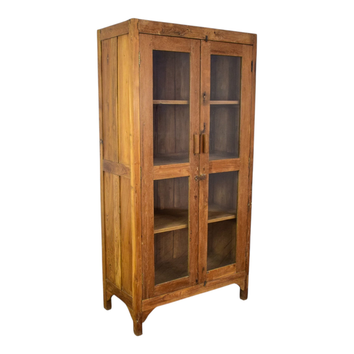 Vintage Wooden Rustic Cupboard Cabinet