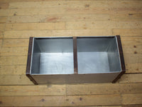 MILLWARDS® Handmade Vintage Style Galvanised Trough Planter - 60cm