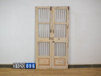 Pair of Antique Vintage Indian Doors Shutters