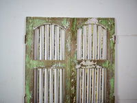 Pair of Antique Vintage Indian Doors Shutters