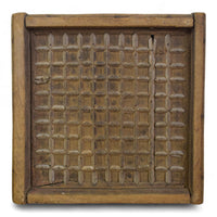 Vintage Rustic Architectural Wooden Carved Mould Board Wall Art