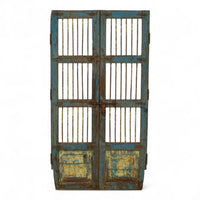 Pair of Antique Vintage Indian Doors Shutters