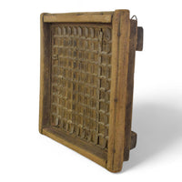 Vintage Rustic Architectural Wooden Carved Mould Board Wall Art