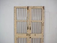 Pair of Antique Vintage Indian Doors Shutters