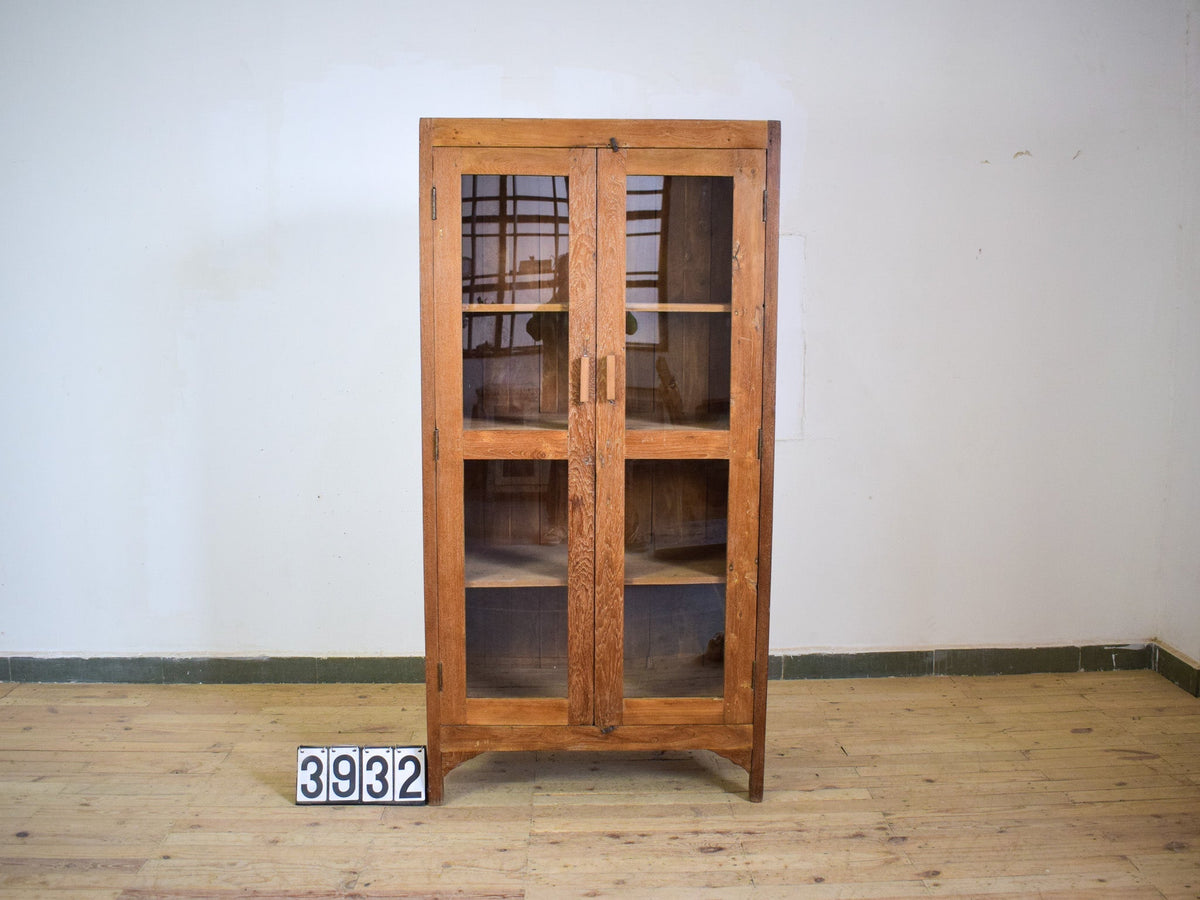 Vintage Wooden Rustic Cupboard Cabinet