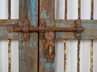 Pair of Antique Vintage Indian Doors Shutters