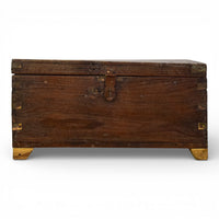 Vintage Rustic Wooden Chest Box